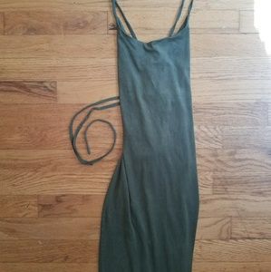 Windsor microfiber minidress